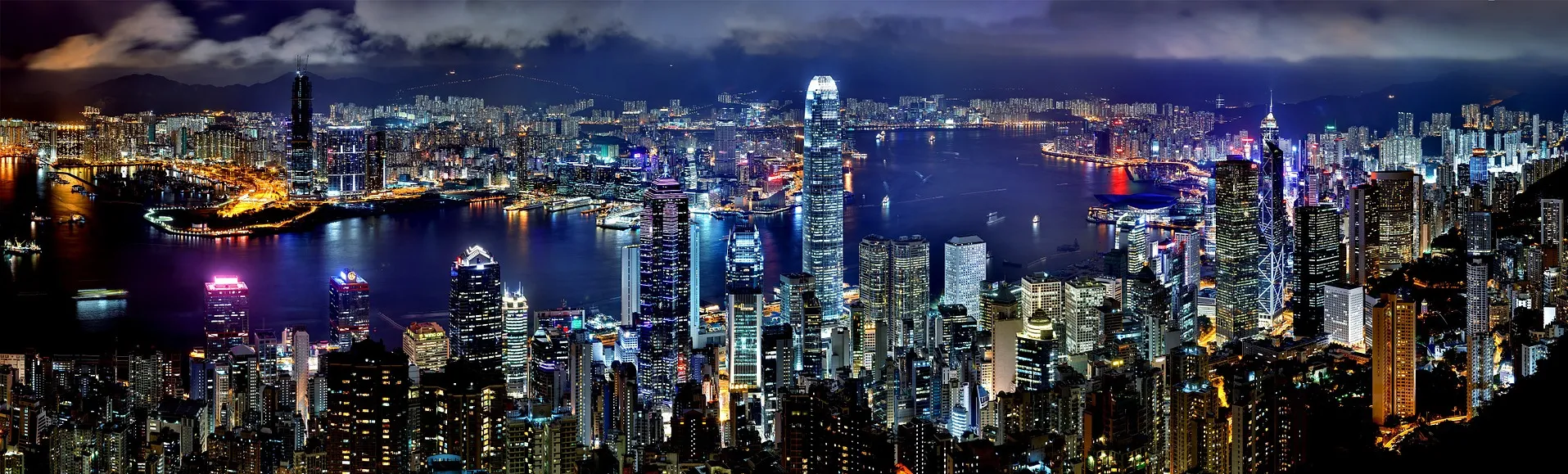 Hong Kong Skyline at night